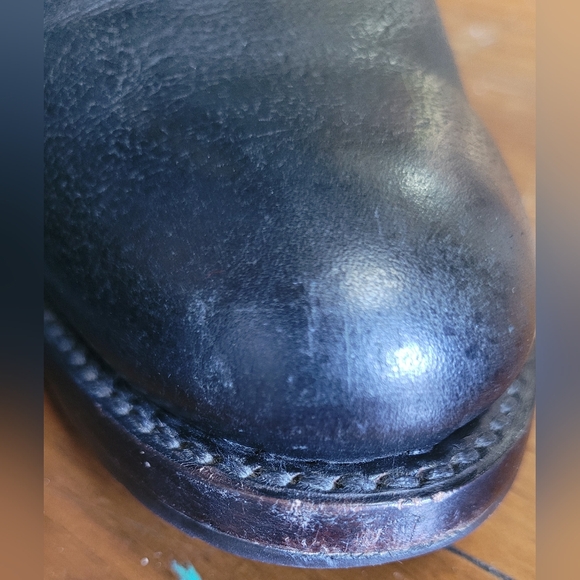 Frye Black Leather Harness Boots - Picture 15 of 16